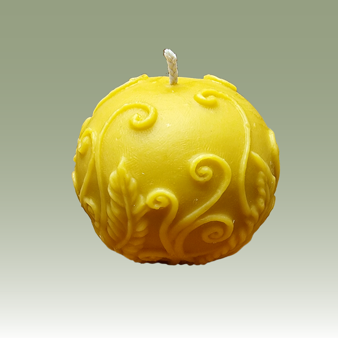 The Rustic Fern Ball Candle Mould