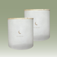 Large Candle Jars - Set of 2
