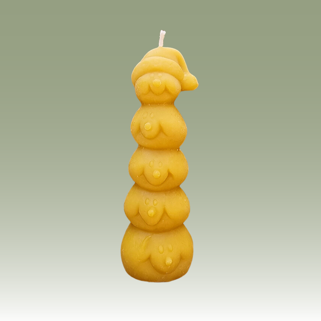 The Snowmen Stack Mould Candle Mould