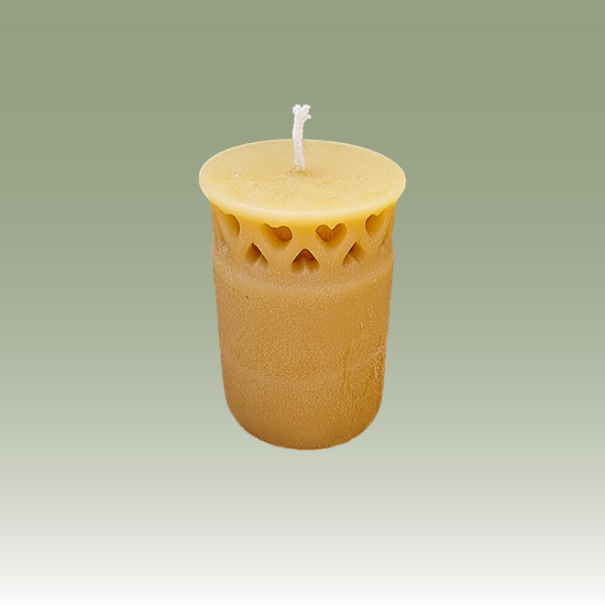 The Small Hearts Lattice Candle Mould