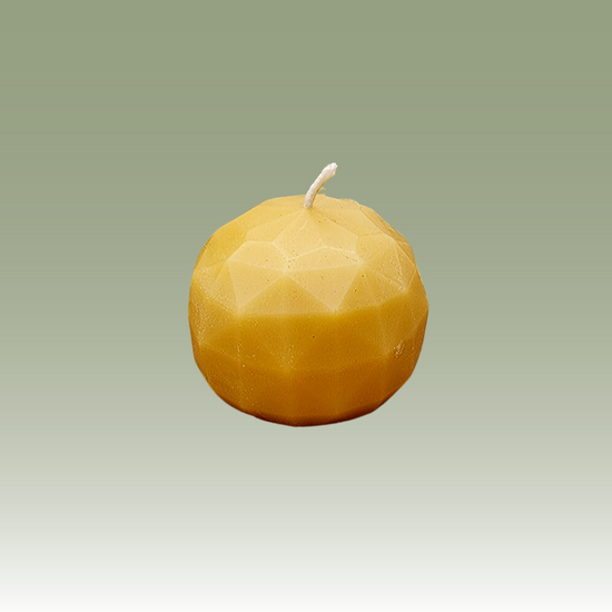 The Faceted Orb Candle Mould