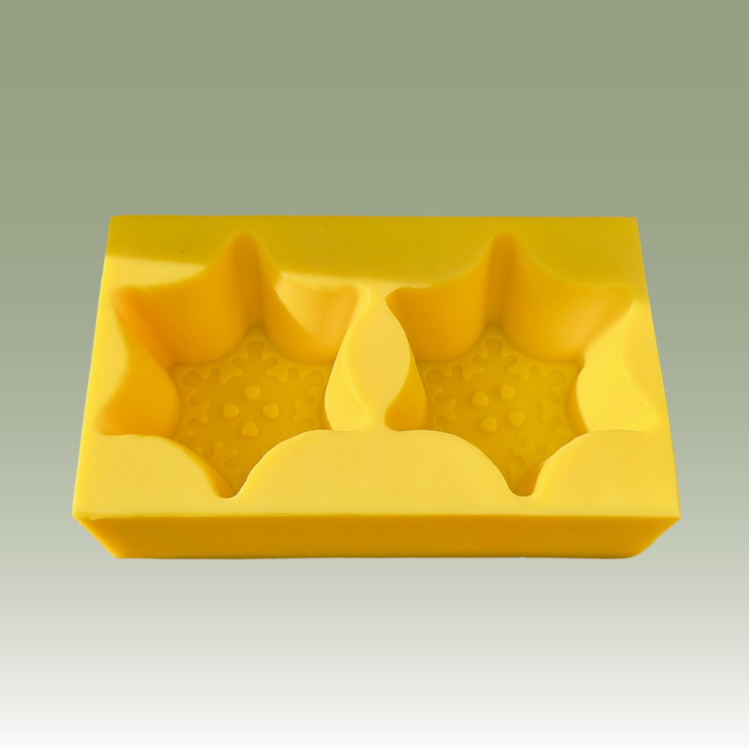 The Deep Snowflake Candle Mould