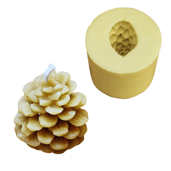 The Pine Cone Candle Mould