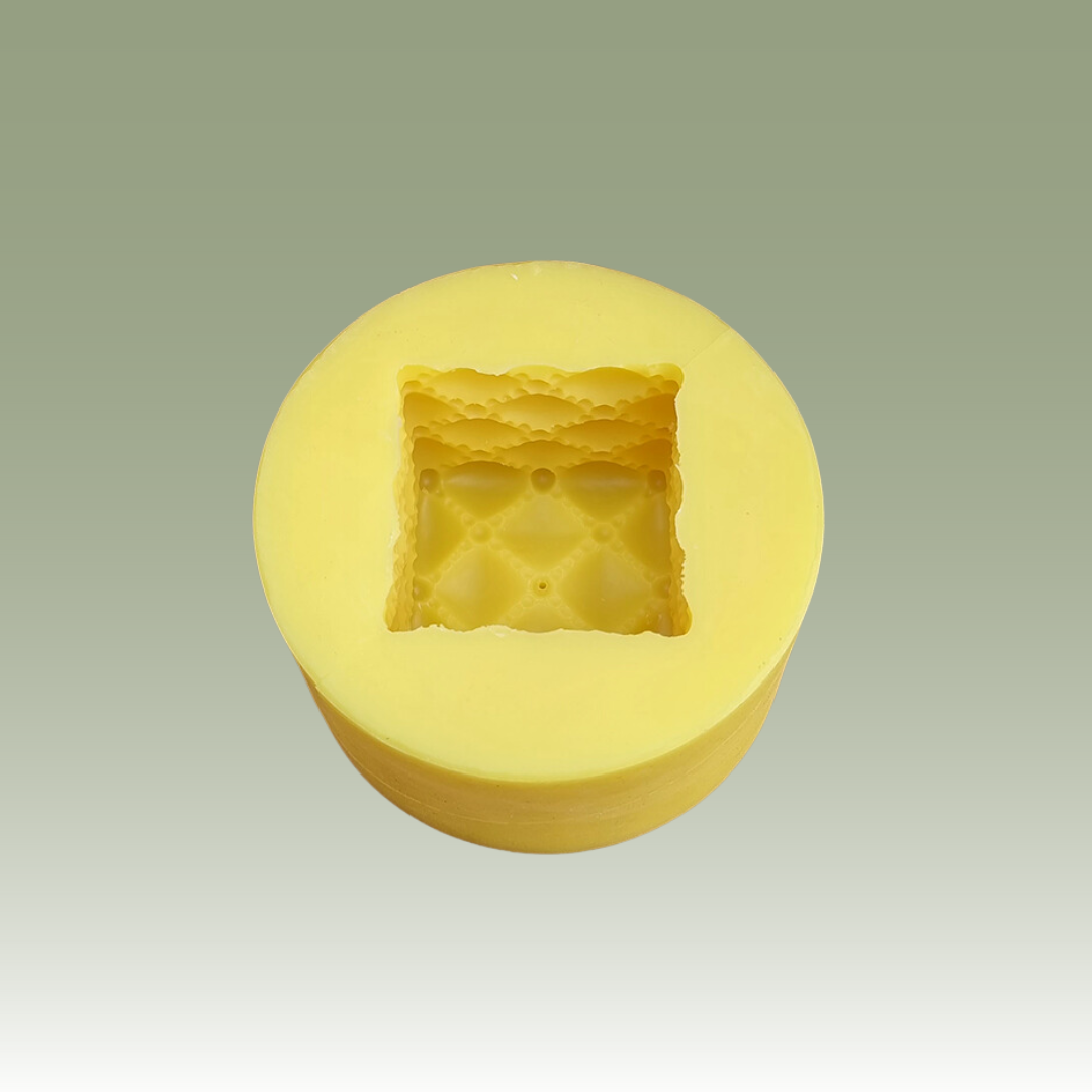 The Beaded Pillow Box Candle Mould