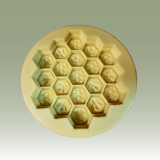 The 19 Piece Bee & Comb Candle Mould