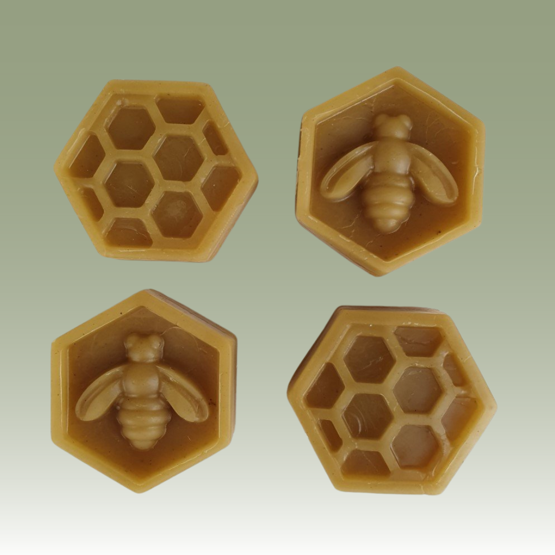 The 19 Piece Bee & Comb Candle Mould