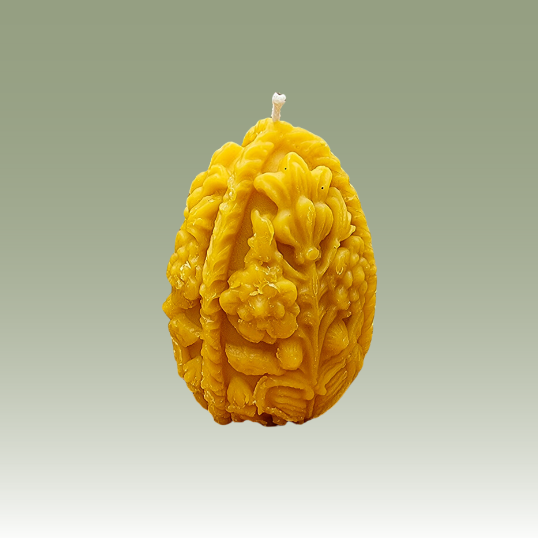 The Carved Egg Candle Mould