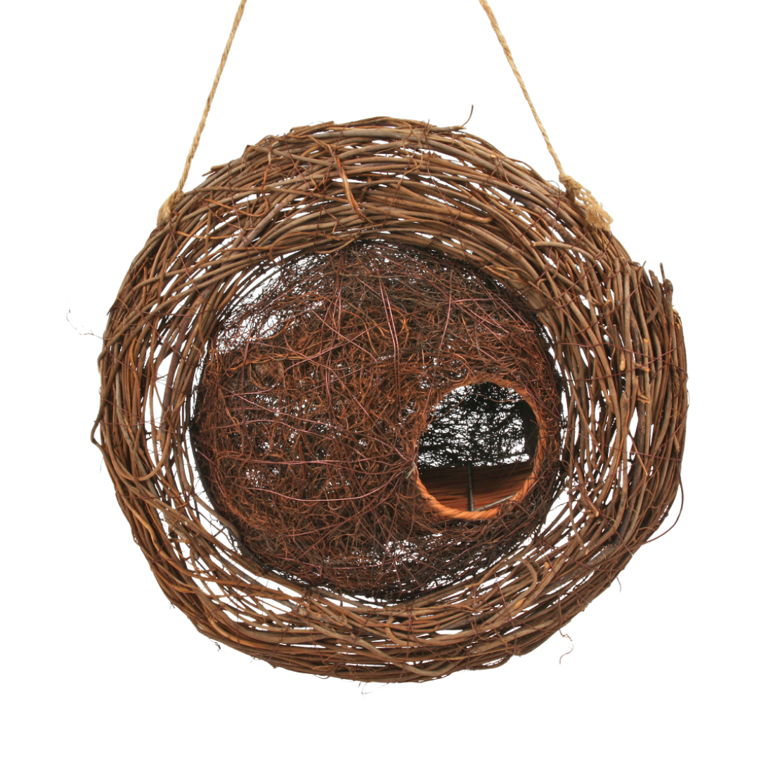 Bird Wreath Nester by Simon King