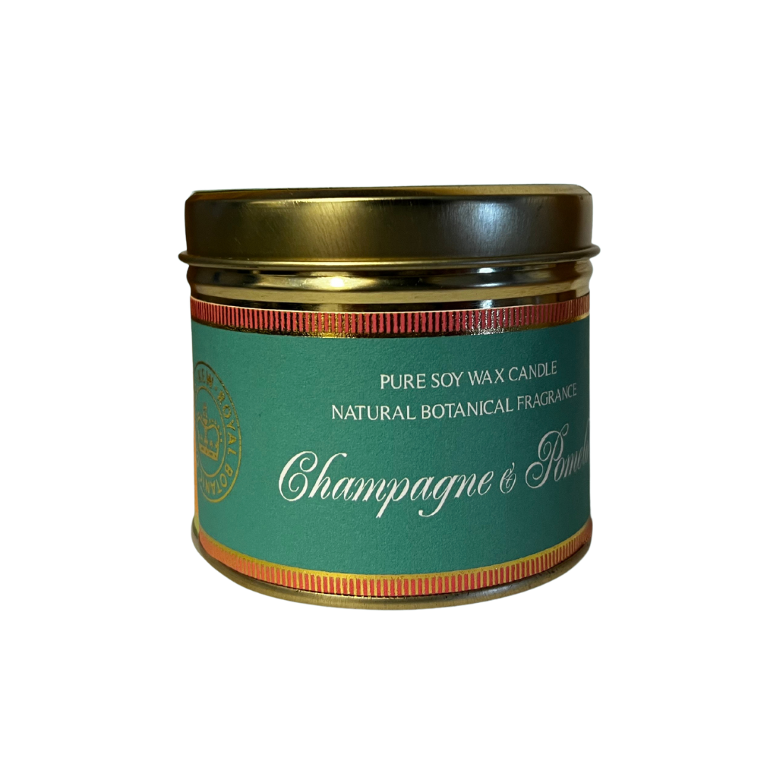 Kew Botanical Gardens Tin Candle - Champagne and Pomelo