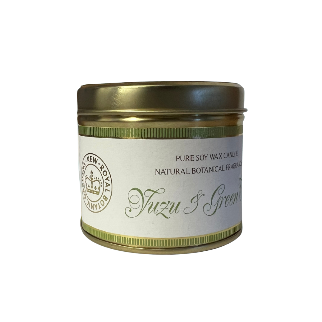Kew Botanical Gardens Tin Candle - Yuzu and Green Tea