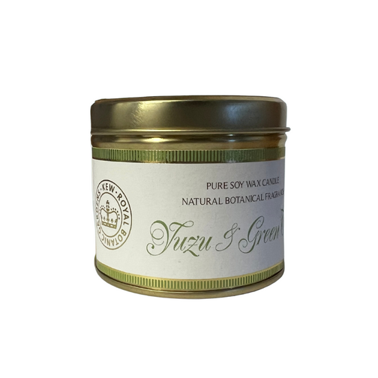 Kew Botanical Gardens Tin Candle - Yuzu and Green Tea