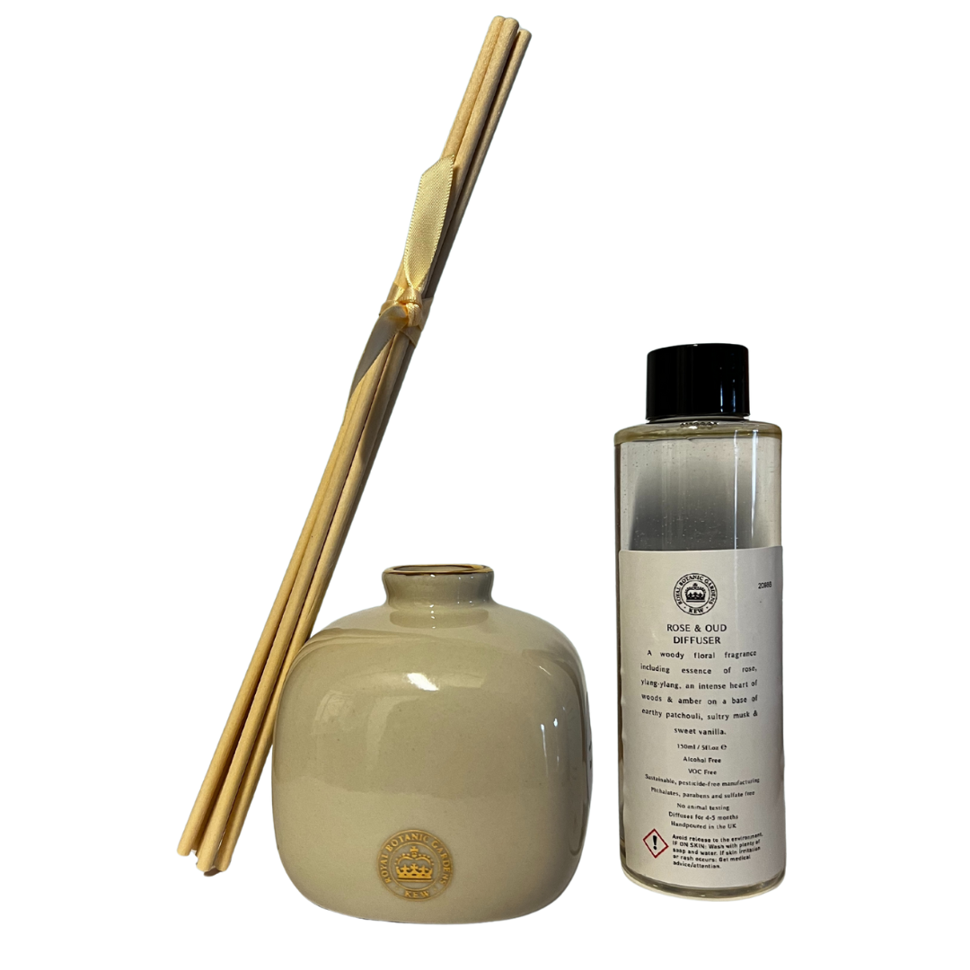 Kew Botanical Gardens 150ml Diffuser Set - Choose Your Scent