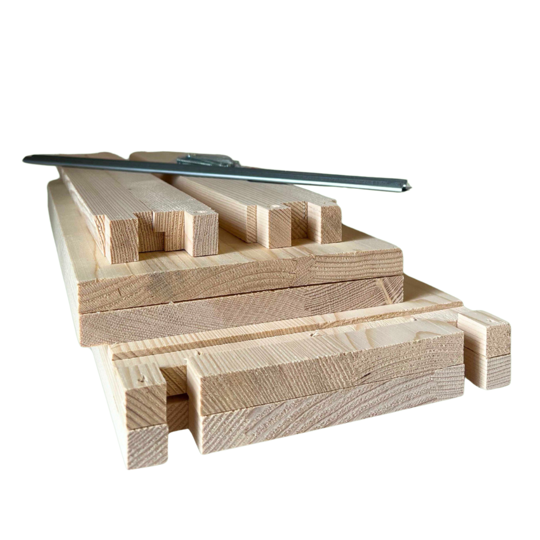 National Brood Box - Pine (Flat or Assembled)