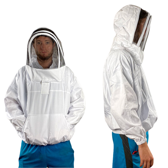 Smock with Fencing Veil