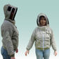 Vented Jacket with Fencing Veil: Colour - Olive