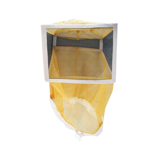 Square Veil With Single Zipper