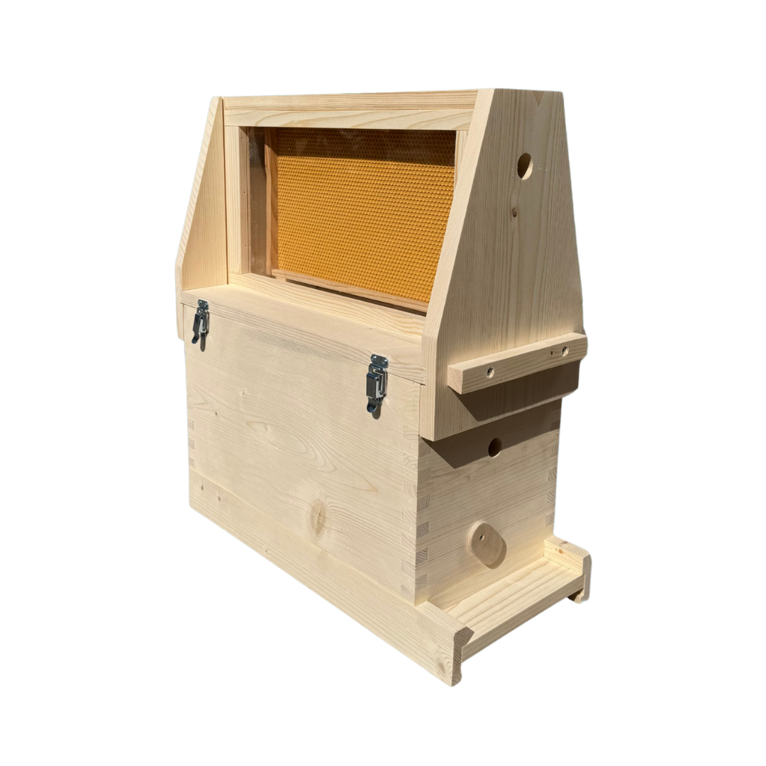 National 5 Frame Observation Hive - Pine