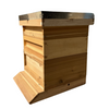 National Basic Hive Kit With Sloping Landing Board - Cedar