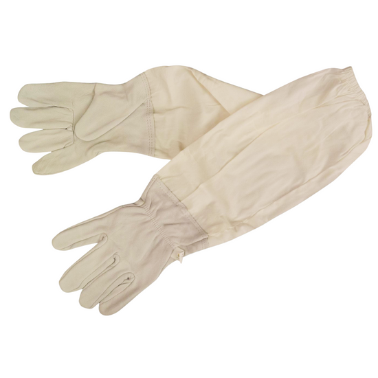 Goatskin & Canvas Beekeeping Gloves