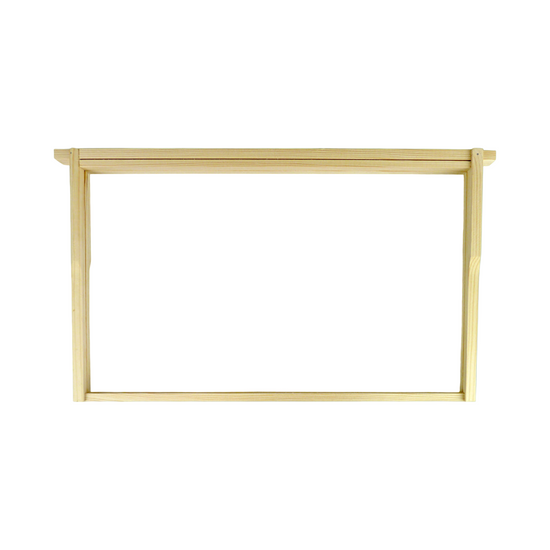 Dadant Brood (Deep) Frames with Wiring Holes - 10 Frames