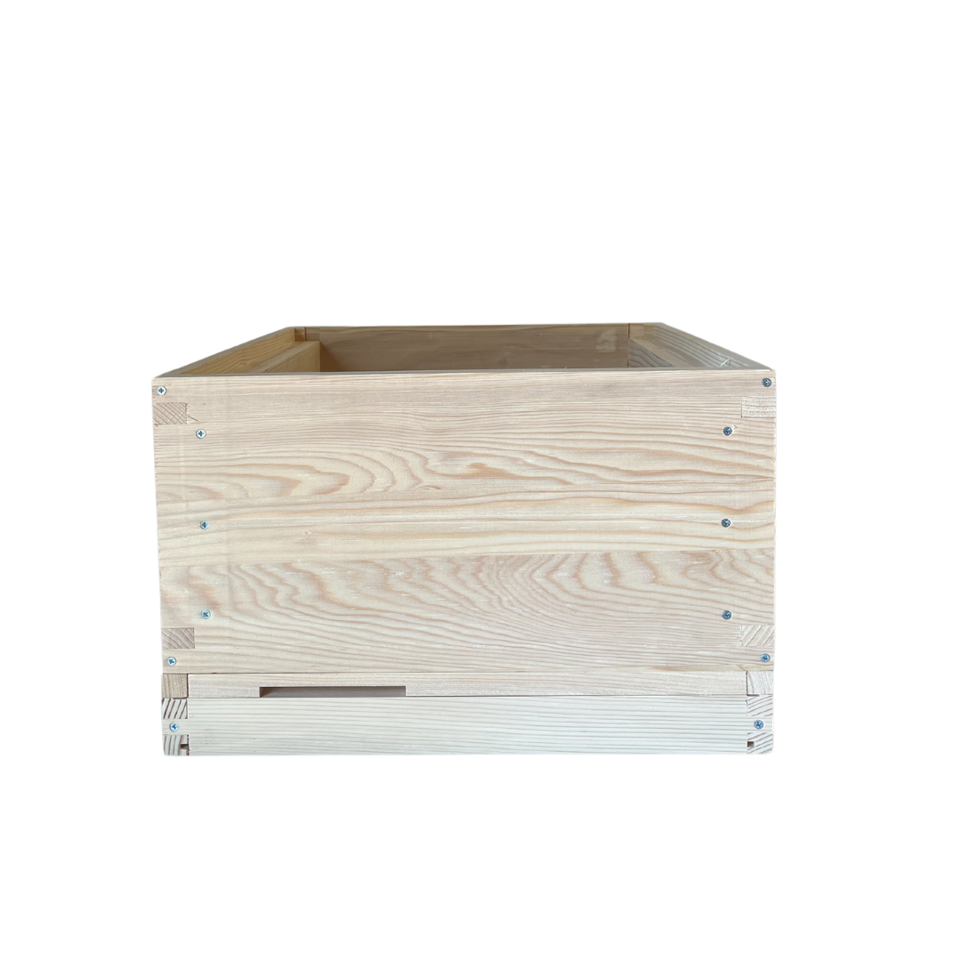 National Winter Hive - With Frames & Wax Foundation - Pine