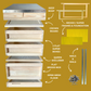 Ultimate Starter Hive Kit - Including Nuc of Bees - May/June Delivery