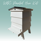 WBC Painted Hive - Pine