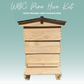 WBC Hive With Frames & Foundation - Pine