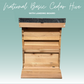National Basic Hive Kit With Sloping Landing Board - Cedar