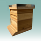 National Basic Hive Kit With Sloping Landing Board - Cedar