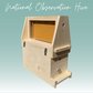 National 5 Frame Observation Hive - Pine