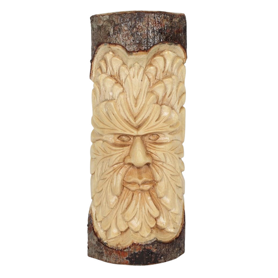 Green Man Wood Carving