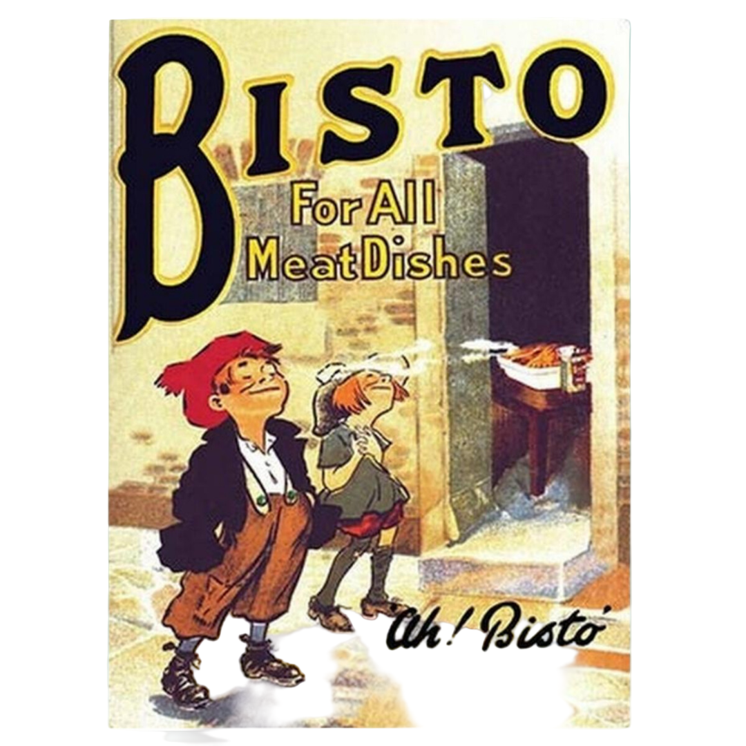 Bisto Retro Tin Sign