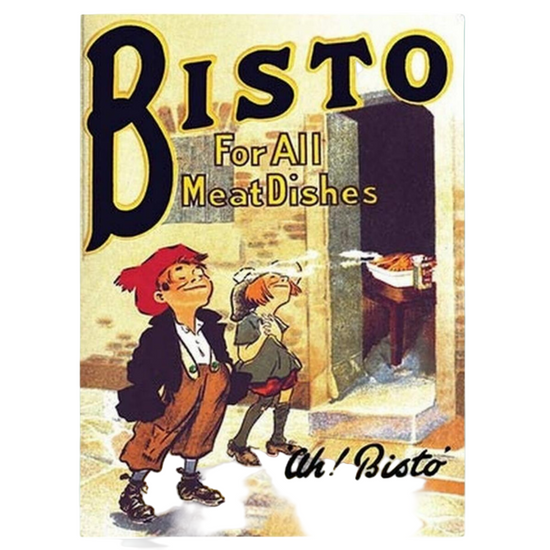 Bisto Retro Tin Sign