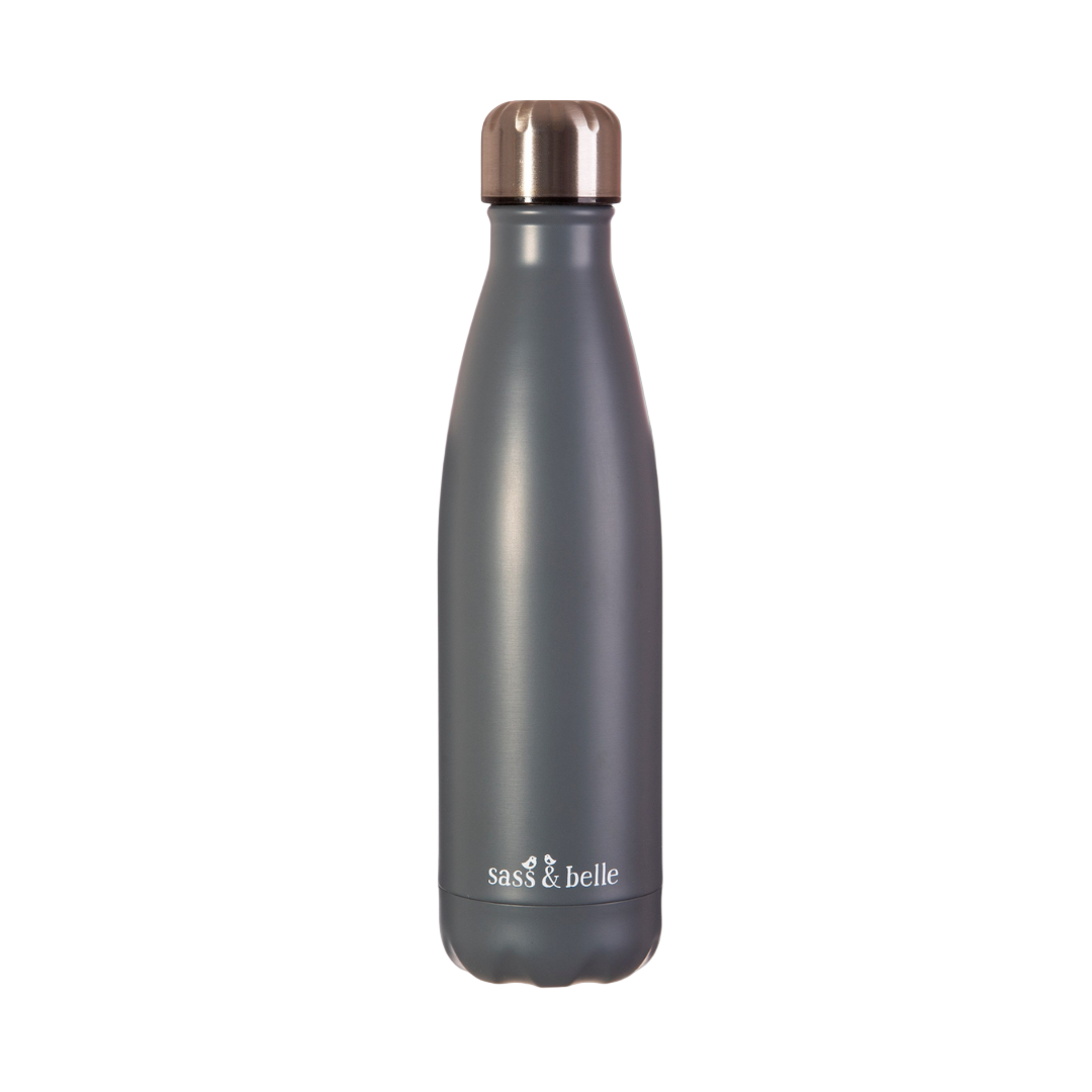 Grey Stainless Steel Bottle