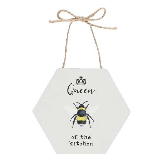 Queen Of The Kitchen - Hanging Sign
