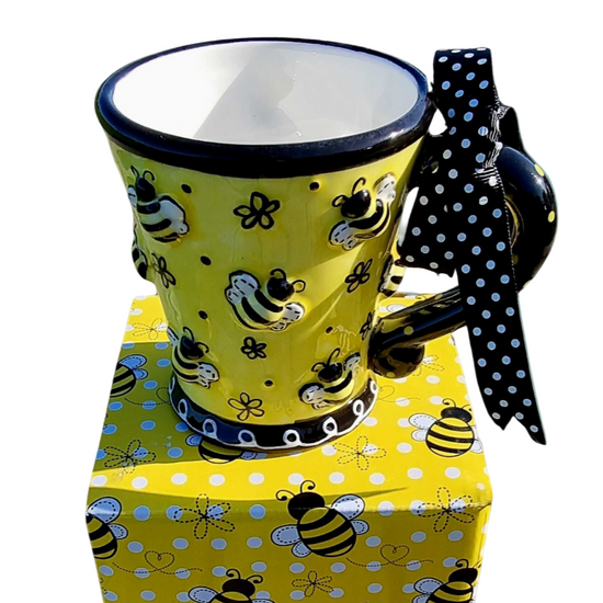 Bee Day Ceramic Mug