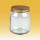 1lb Round Jar (72 Pack)
