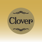 'Clover' - Gold Foil labels -  250 on a roll