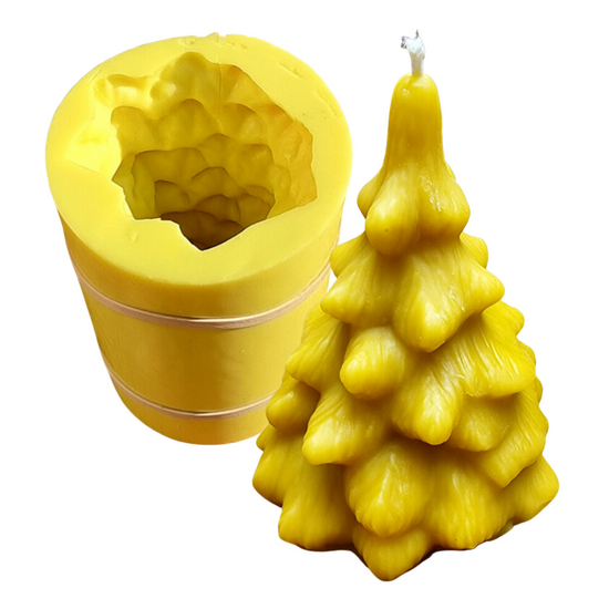 The 5.75" Christmas Tree Candle Mould