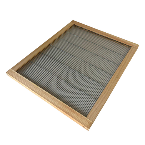 Langstroth Wood Bound Metal Excluder - 10 Frame