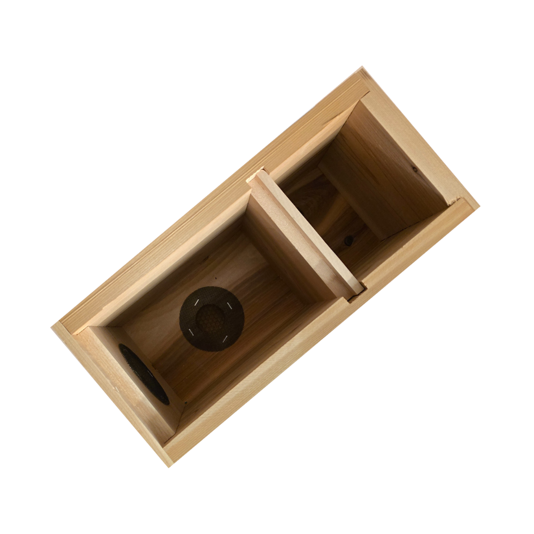 Western Red Cedar Queen Rearing Nuc with Frames