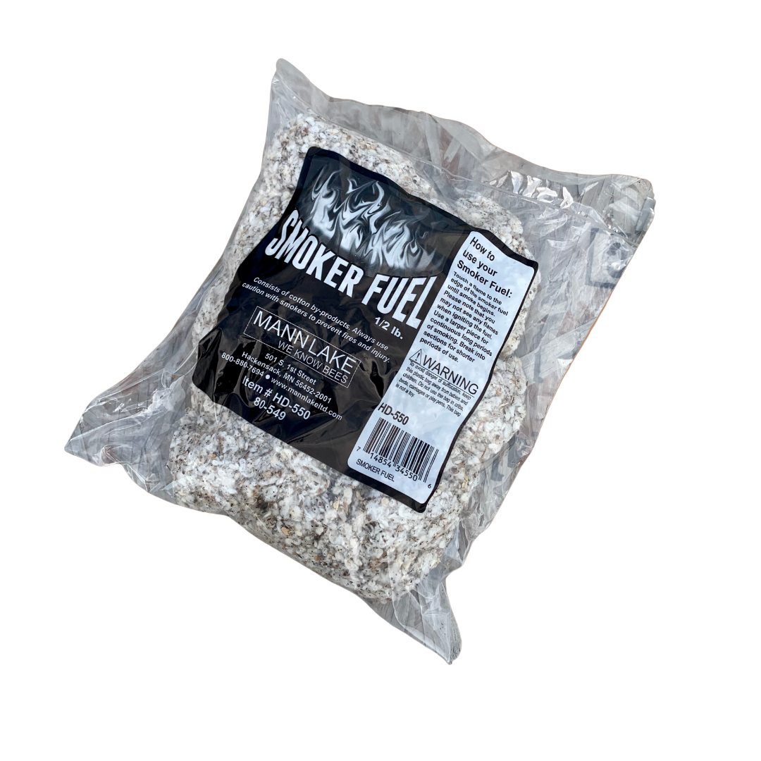 Smoker Fuel - Cotton Fibres & Husks