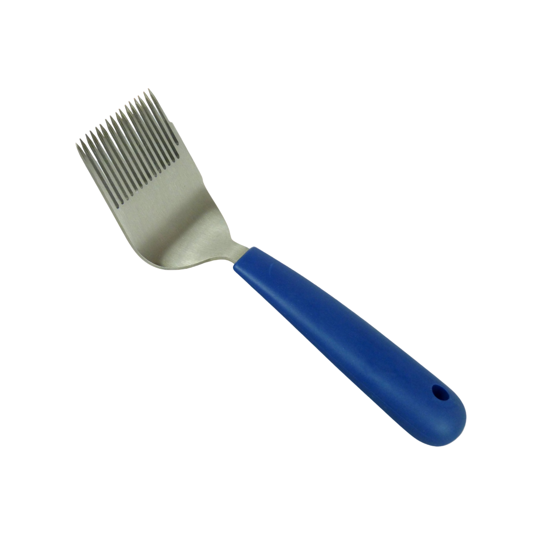 Uncapping Fork With Sharp Side Cutter