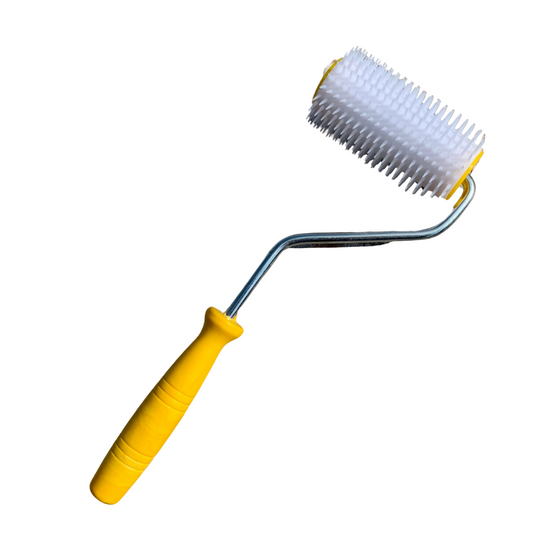 Uncapping Roller with Painted Wooden Handle