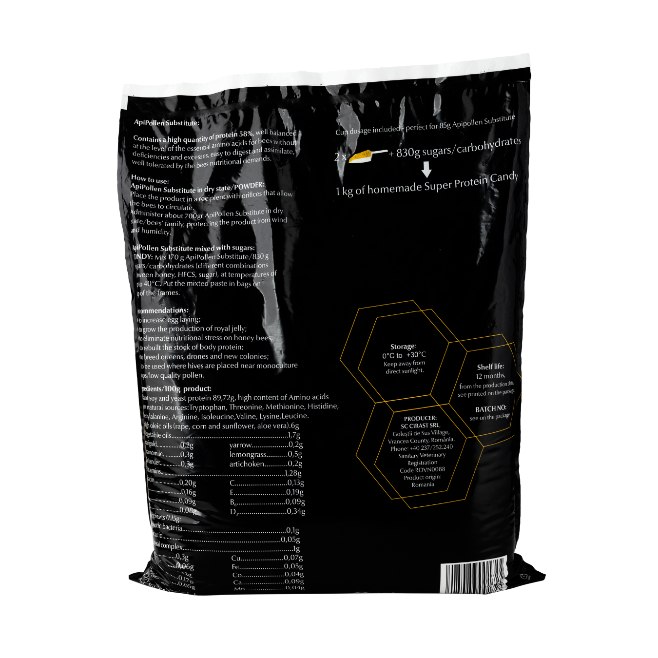 ApiPollen 10kg Bag with Scoop (£6.50 per kilo)