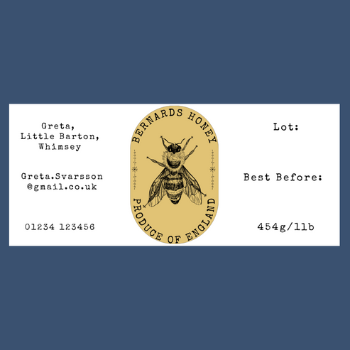 The Cowboy Labels (50 or 100 labels)