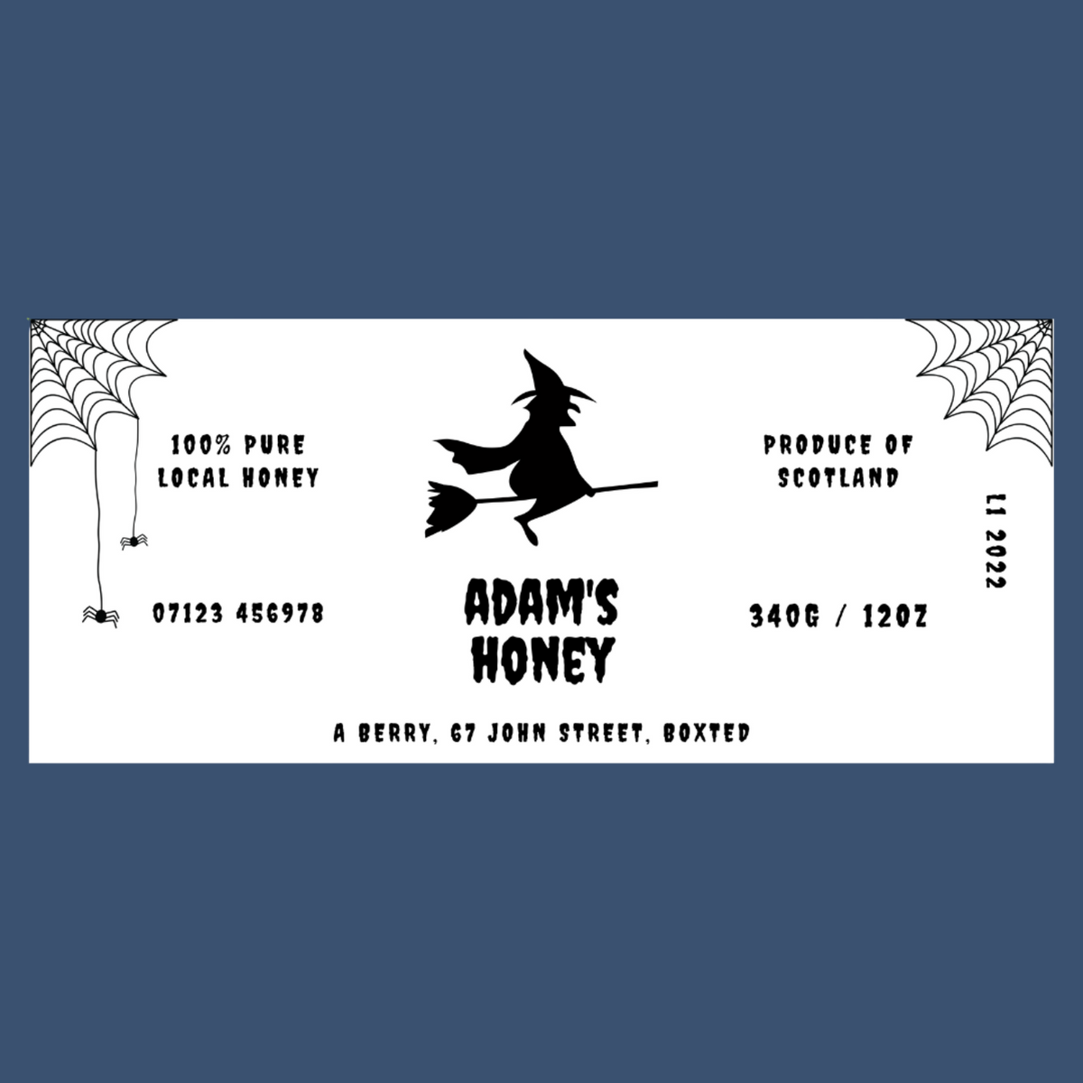 The Witchy Woo Labels (50 or 100 labels)