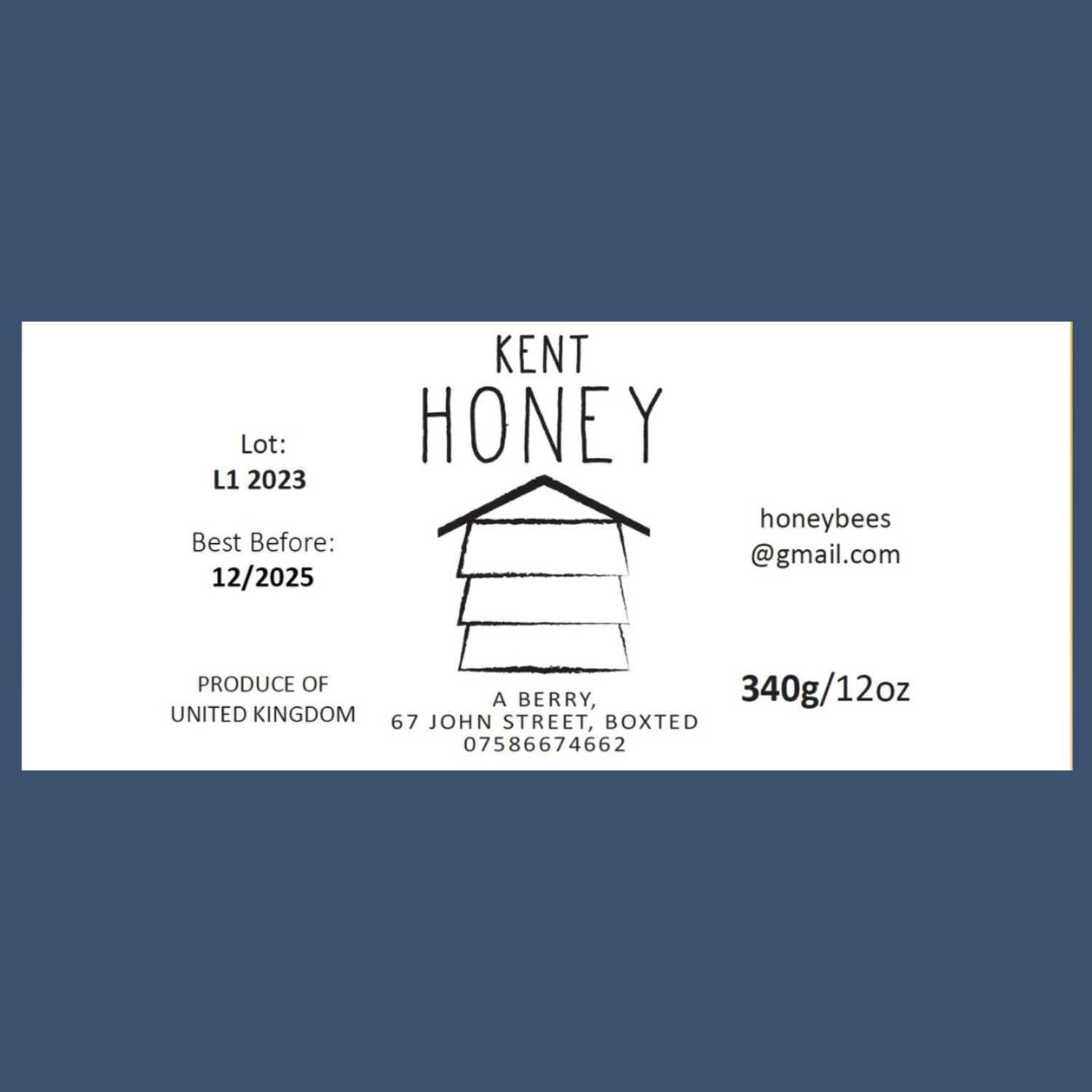 The Honey Hive Labels (100)