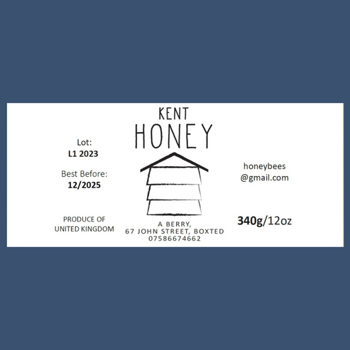 The Honey Hive Labels (50 or 100 labels)